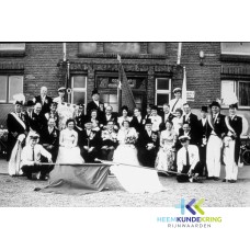 1961 Koning Karel Cornielje en Koningin M. J.Th. Cornielje F00002822